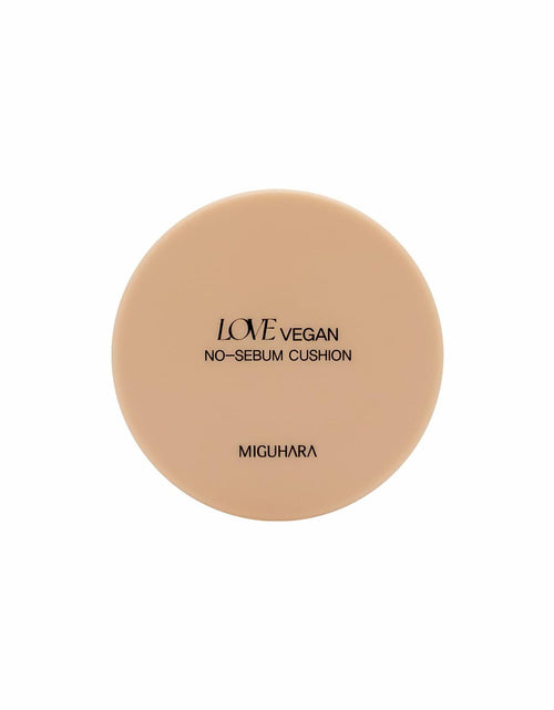 Load image into Gallery viewer, LOVE Vegan No-Sebum Cushion K-Beauty 15g 0.52oz
