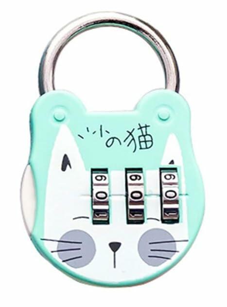 Load image into Gallery viewer, WsjiaboFux Green 3-Digit Combination Padlock Stainless Steel High Strength
