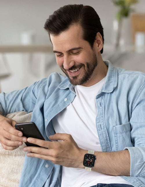 Load image into Gallery viewer, MAIRUI Resin Watch Band Compatible Apple Watch 38-41mm Series 1-9 Marble
