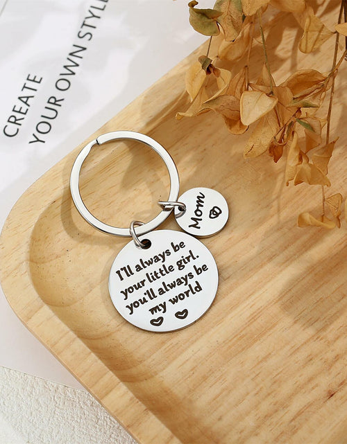 Load image into Gallery viewer, ZHIYUXI Cute Mom Keychain Best Mom Ever Gift for Women

