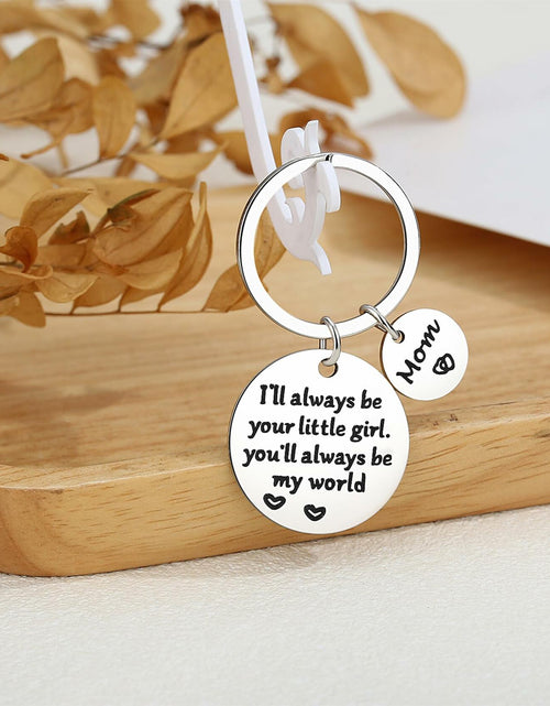 Load image into Gallery viewer, ZHIYUXI Cute Mom Keychain Best Mom Ever Gift for Women

