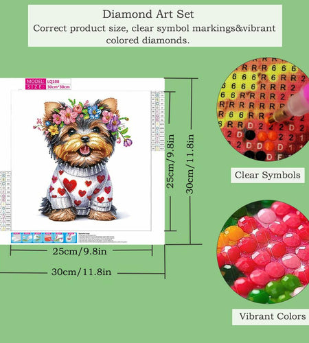 KYNBKLASS Cat Diamond Art Kits DIY 5D Painting Canvas Home Wall Decor