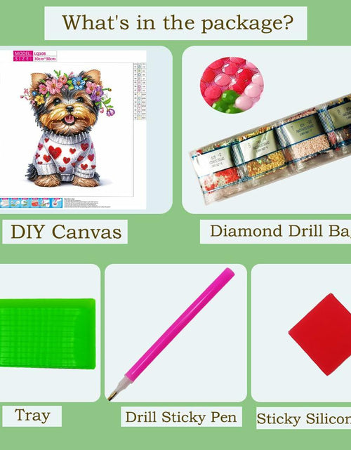 Load image into Gallery viewer, KYNBKLASS Cat Diamond Art Kits DIY 5D Painting Canvas Home Wall Decor
