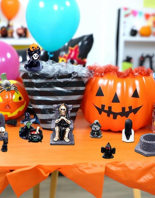 Load image into Gallery viewer, Halloween Mini Figurines 32 Pcs Resin Ornaments Miniature Garden Decor
