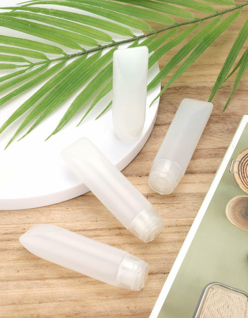 Load image into Gallery viewer, PEUTIER 5pcs Travel Bottles Leak-Proof Refillable Squeeze Tubes Translucent
