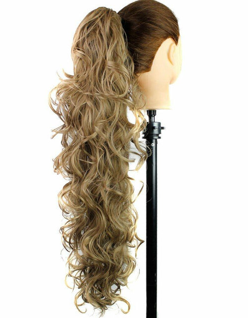 Load image into Gallery viewer, S_SSOY 31" Women's Curly Wavy Synthetic Ponytail Hair Extension 16M18#
