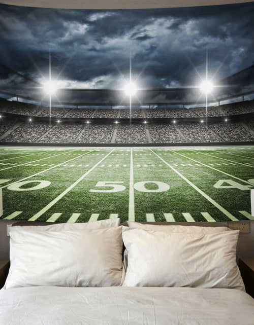 Load image into Gallery viewer, Emvency Football Stadium Tapestry Wall Hanging 60x80 Inches Polyester
