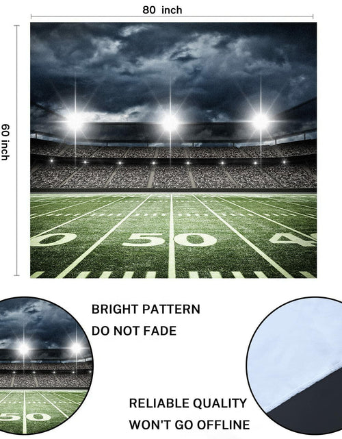 Load image into Gallery viewer, Emvency Football Stadium Tapestry Wall Hanging 60x80 Inches Polyester
