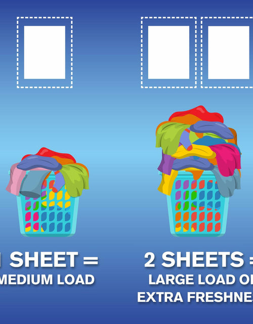 Load image into Gallery viewer, ARM &amp; HAMMER Fabric Softener Sheets Mountain Rain Scent 144ct White
