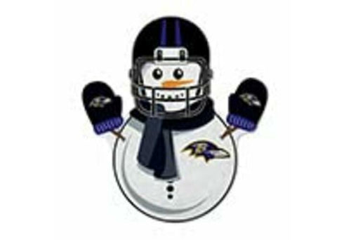 Load image into Gallery viewer, Rico Industries NFL Baltimore Ravens Snowman Shape Felt Pennant Decor

