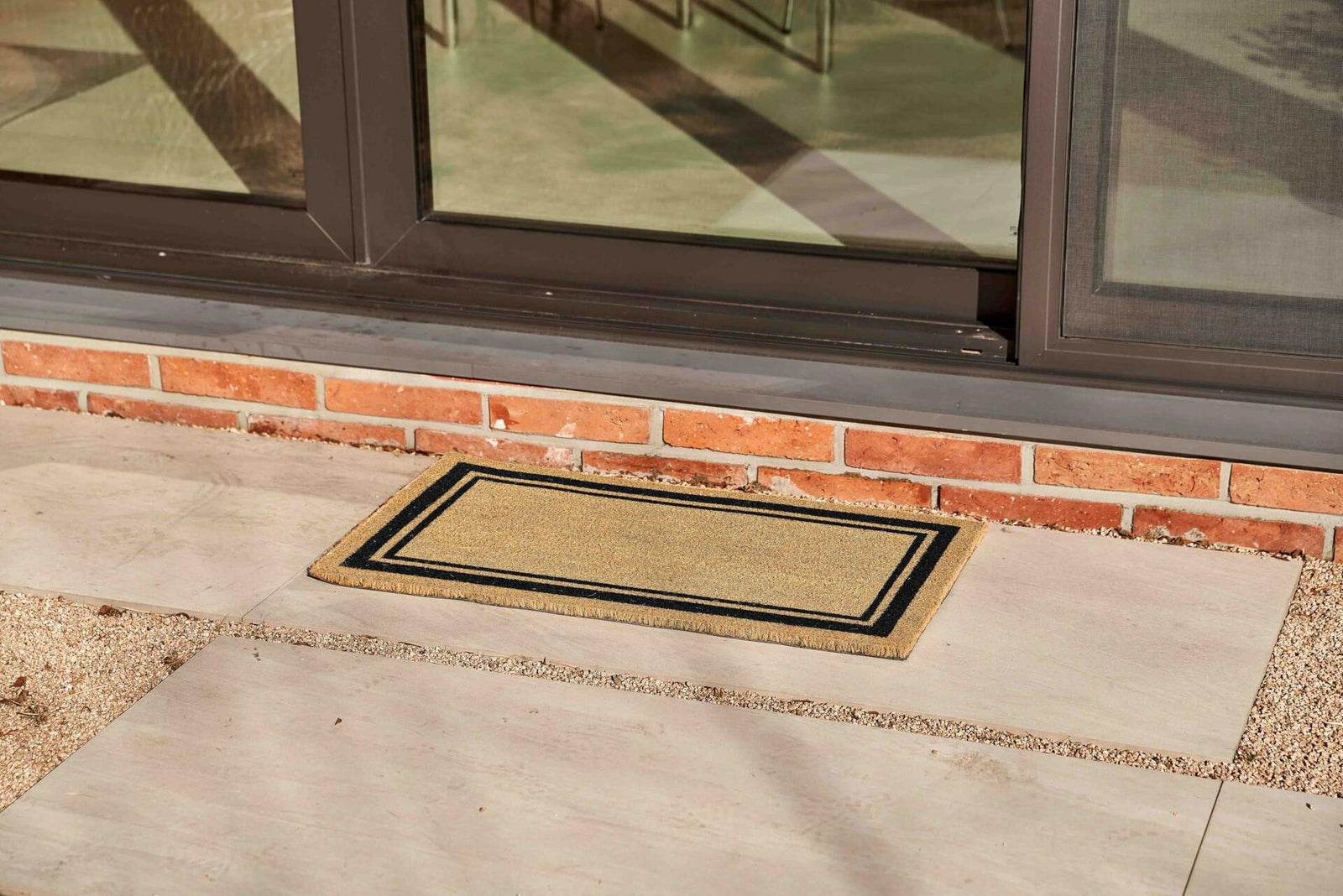 KANKUN Coco Coir Door Mat Heavy Duty Backing 17x30 Halloween2 Welcome