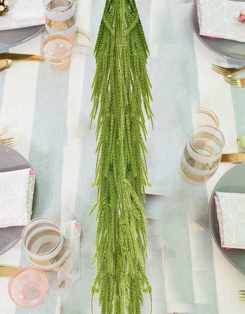 Load image into Gallery viewer, Choonshow 2PCS 6FT Norfolk Faux Pine Christmas Garland Green Decoration
