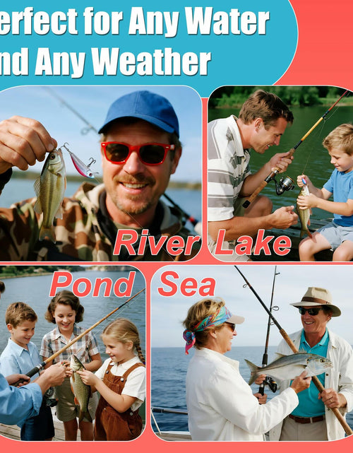Load image into Gallery viewer, Rubypop Fishing Advent Calendar 2025 24-Day Lure Set Red Stainless Steel
