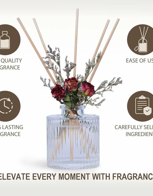 Load image into Gallery viewer, UCC Reed Diffuser Set 3.38oz Pure Orange Scented Glass Home Fragrance
