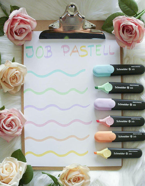 Load image into Gallery viewer, Schneider Highlighter Textmarker Job Pastell Set 6 Stück 50-115097
