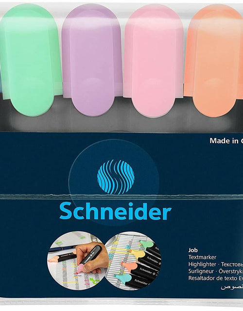 Load image into Gallery viewer, Schneider Highlighter Textmarker Job Pastell Set 6 Stück 50-115097
