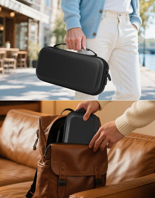 Load image into Gallery viewer, MIXPOET Switch 2 Carrying Case 10 Game Card Slots Portable Pouch Black
