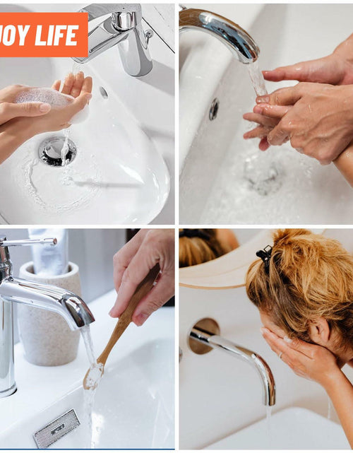 Load image into Gallery viewer, Vakabiu Bathroom Sink Drain Strainer Hair Catcher Stainless Steel 2PCS
