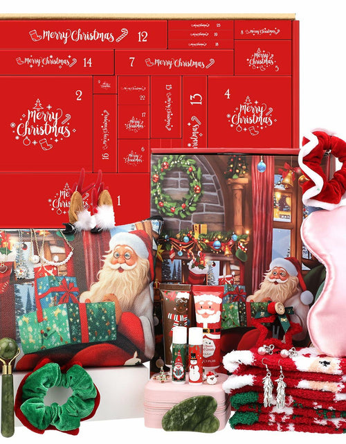 Load image into Gallery viewer, Lemosae Beauty Advent Calendar 2025 24 Days Xmas Countdown Gift Set Multicolor
