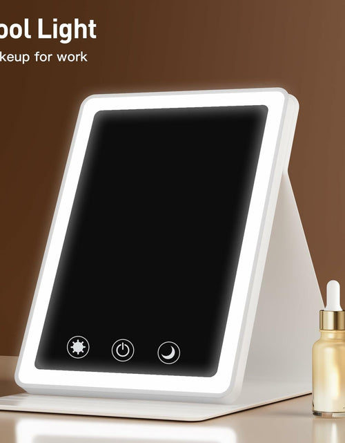 Load image into Gallery viewer, BACK KTCL 2 Pack 2025 Rechargeable Travel Makeup Vanity Mirror 72 LED White
