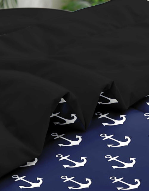 Load image into Gallery viewer, Pamnest Twin Comforter Set Nautical Navy Blue 5 Pcs Bedding Size Twin
