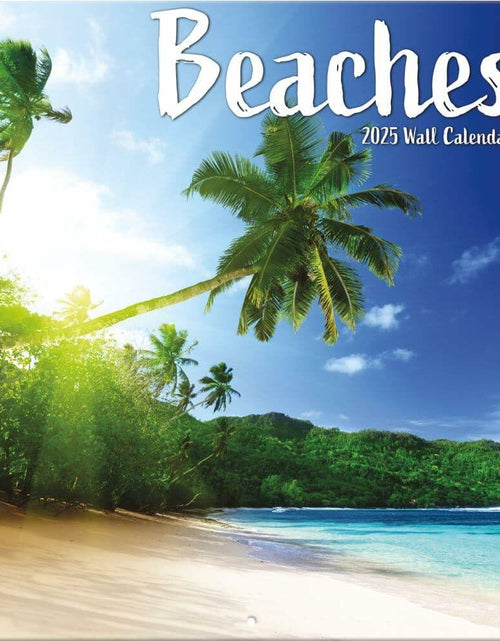 Load image into Gallery viewer, Turner Licensing Beaches 12x12 Photo Wall Calendar 2024
