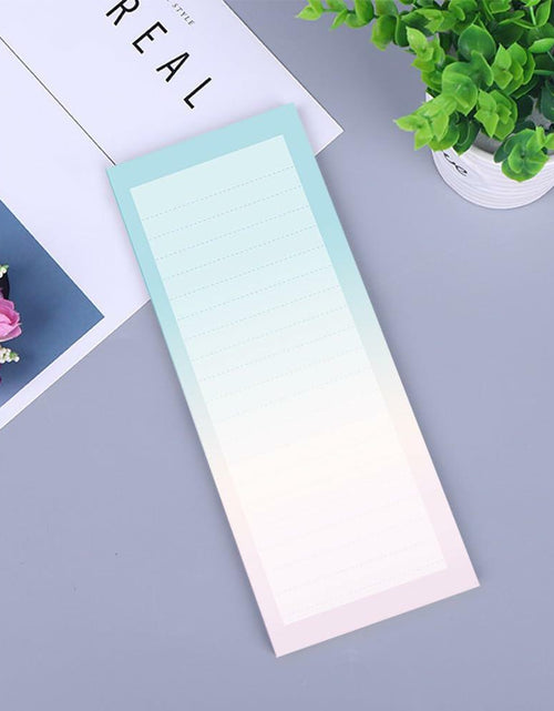 Load image into Gallery viewer, Henzavk 4 Pack Magnetic Notepads Refrigerator Full Magnet Back 50 Sheets
