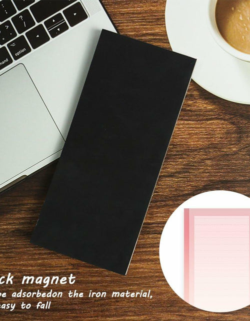 Load image into Gallery viewer, Henzavk 4 Pack Magnetic Notepads Refrigerator Full Magnet Back 50 Sheets
