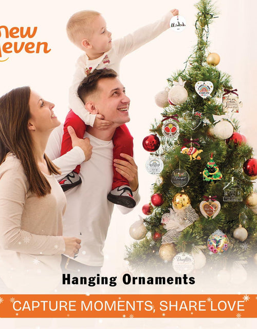 Load image into Gallery viewer, NewEleven Valentines Day Gifts 2025 Glass Ornaments for Couples Engaged 2025
