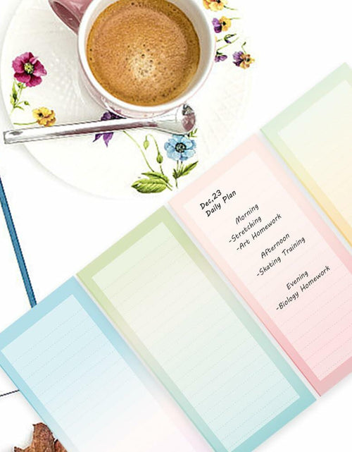 Load image into Gallery viewer, Henzavk 4 Pack Magnetic Notepads Refrigerator Full Magnet Back 50 Sheets
