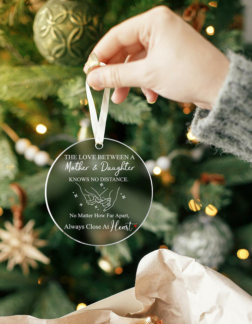 Load image into Gallery viewer, HUNIGIFT Daughter Christmas Ornament 2025 Acrylic Large 13 Daughter OPEN BOX
