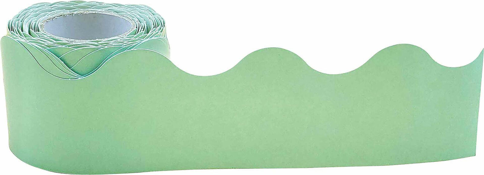 Teacher Created Resources Mint Green Scalloped Rolled Border Trim 50ft