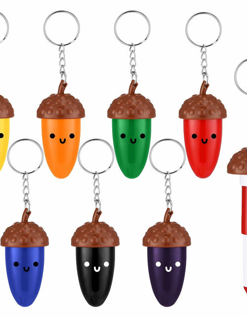 Load image into Gallery viewer, Sayglossy 21 Pcs Mini Acorn Cartoon Retractable Ballpoint Pens Bulk Cute Fall
