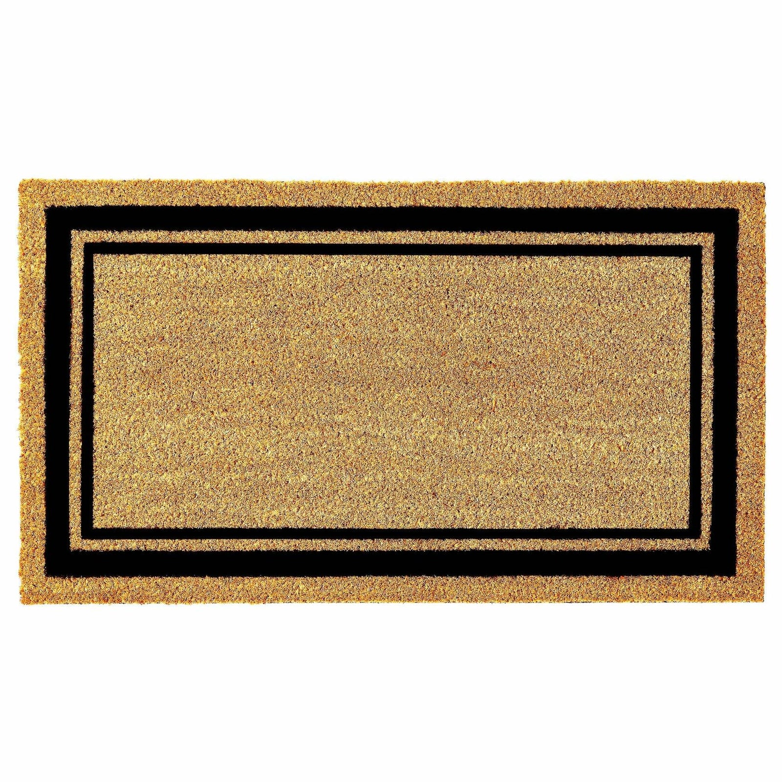KANKUN Coco Coir Door Mat Heavy Duty Backing Welcome 17x30 Halloween3