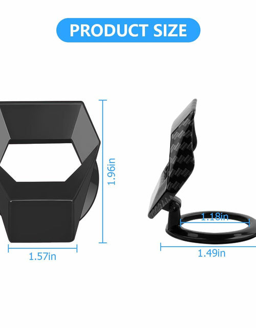 Load image into Gallery viewer, KHGUZ Car Start Stop Button Cover Zinc Alloy Ignition Trim Gun Black
