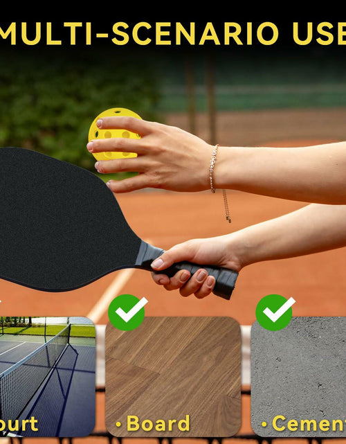 Load image into Gallery viewer, Feel My Rhythm Pickleball Balls 40 Hole Outdoor USAPA Approved 12 Pack
