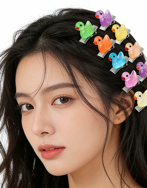 Load image into Gallery viewer, CYHYII 20Pcs Mini Colorful Flower Hair Pins Clips Barrettes Plastic
