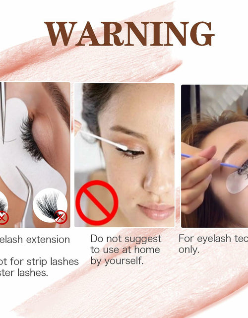 Load image into Gallery viewer, Anforlin Lash Remover Kit 10g Peach Scent with Eye Pads Brushes Tweezers
