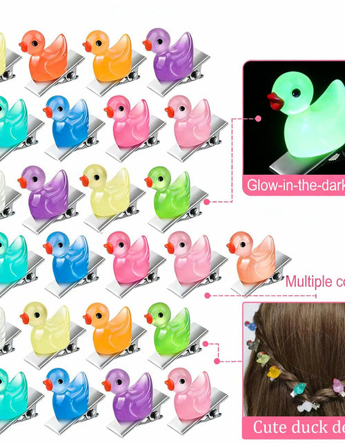 Load image into Gallery viewer, CYHYII 20Pcs Mini Colorful Flower Hair Pins Clips Barrettes Plastic
