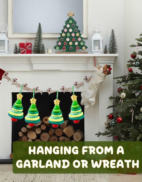 Load image into Gallery viewer, Vrogadso DIY Button Christmas Tree Ornament Kit Multicolor Standard Size
