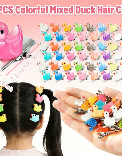 Load image into Gallery viewer, CYHYII 20Pcs Mini Colorful Flower Hair Pins Clips Barrettes Plastic
