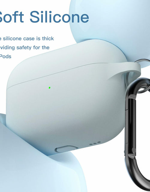 Load image into Gallery viewer, Brujula Silicone Case for AirPods Pro 3rd Gen 2025 Grey Blue
