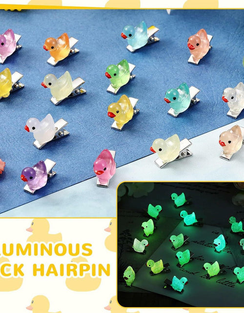 Load image into Gallery viewer, CYHYII 20Pcs Mini Colorful Flower Hair Pins Clips Barrettes Plastic
