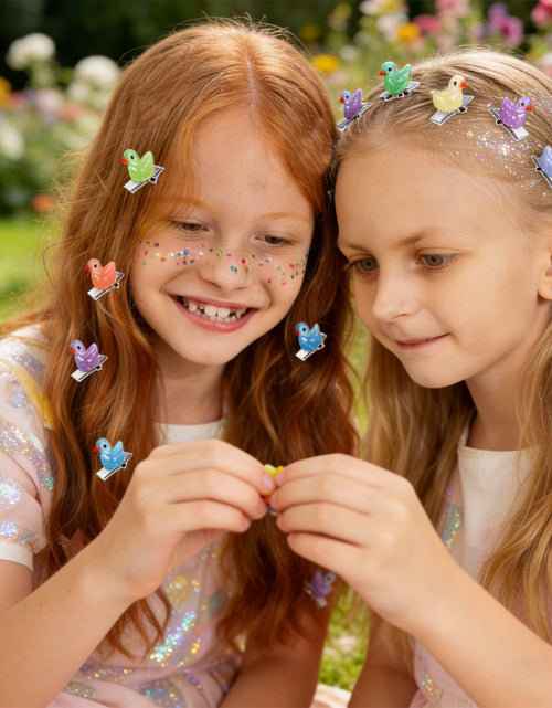 Load image into Gallery viewer, CYHYII 20Pcs Mini Colorful Flower Hair Pins Clips Barrettes Plastic
