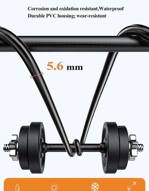 Load image into Gallery viewer, Qiuean Cat 8 Ethernet Cable 1.5ft Black RJ45 Shielded Patch Cord LAN
