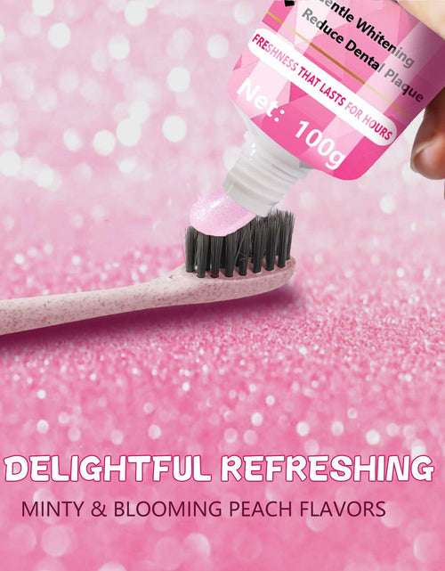 Load image into Gallery viewer, Decatela Niacinamide Whitening Toothpaste Peach Mint Flavor Fluoride-Free
