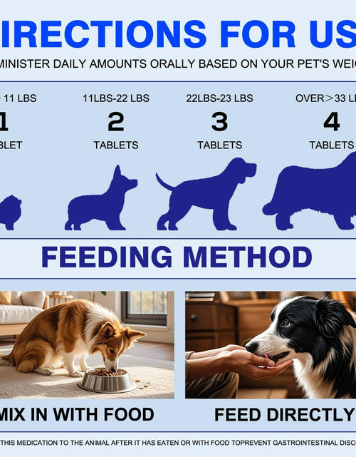 Load image into Gallery viewer, PetriTailor Probiotics Supplement for Dogs Digestive Enzymes Prebiotics
