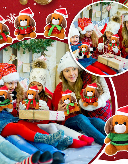 Load image into Gallery viewer, VioraWhite 16 Pack Mini Stuffed Dogs Plush Toys Colorful 4 Inches
