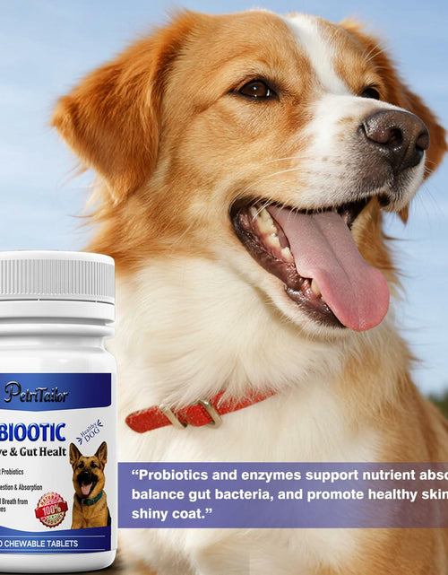 Load image into Gallery viewer, PetriTailor Probiotics Supplement for Dogs Digestive Enzymes Prebiotics
