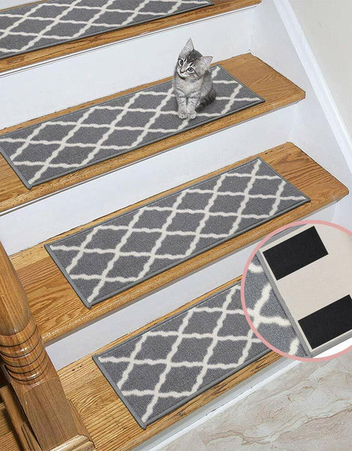 Load image into Gallery viewer, Melsan 1x4in Hook and Loop Strips Adhesive Black 15 Sets Strong Mounting Tape
